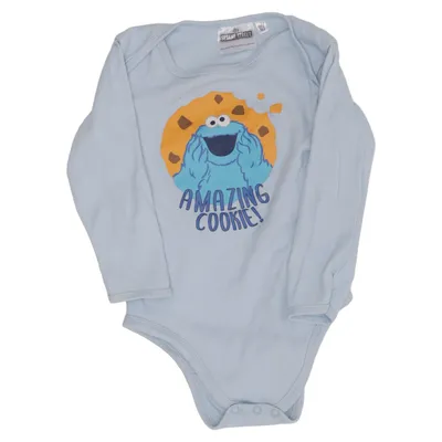 Body (Blå) fra Sesame Street Bomuld