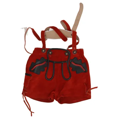 Lederhosen (Rød, Sort)