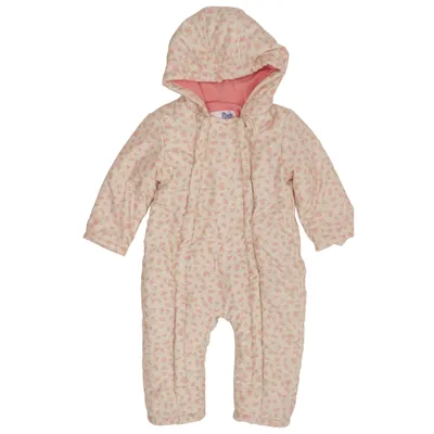 Overall (Wit, Roze) van Mon Caramel Katoen, Elastaan