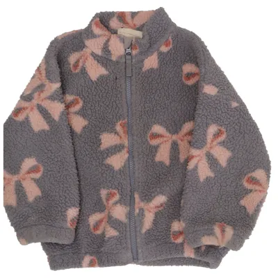 Fleecejacka (Grå, Rosa) från Konges Sløjd Återvunnen polyester