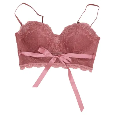 Bustier (Pink) von Intimissimi Baumwolle, Elasthan, Polyamid, Polyester