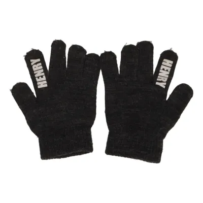 Gloves (Gray) from Henry Acrylic, Elastane
