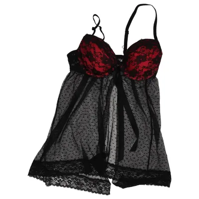 Bustier (Svart, Röd, Flerfärgad) från No Secret Elastan, Polyamid, Polyester
