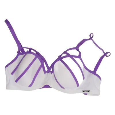 Bra (Purple, White) from Sapph