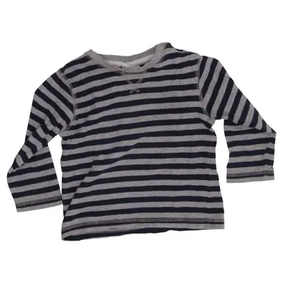 Långärmad t-shirt (Blå, Grå) från Smile Bomull