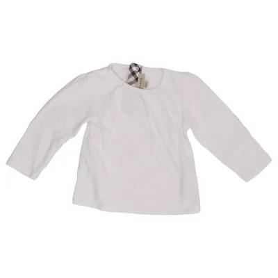 Long sleeve T-shirt (White) from Burberry
