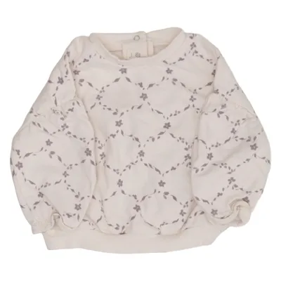 Sweatshirt (Blanc, Violet) de Mamas & Papas Coton, Élasthane