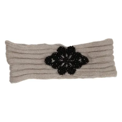Headband (Gray) from Vivian Ray Acrylic, Polyester