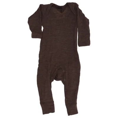 Rompers (Brown) from Dilling Wool