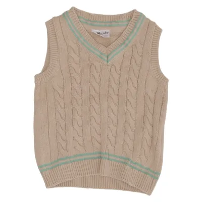 Slipover (Beige, Grön) från So Cute Bomull