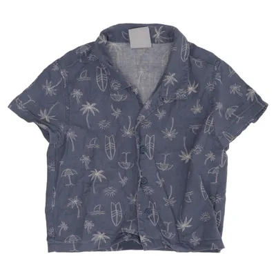 Set (Blauw) van Lily & Dan Linnen, Viscose