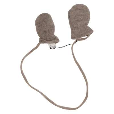 Mittens (Gray) from Hust & Claire Wool