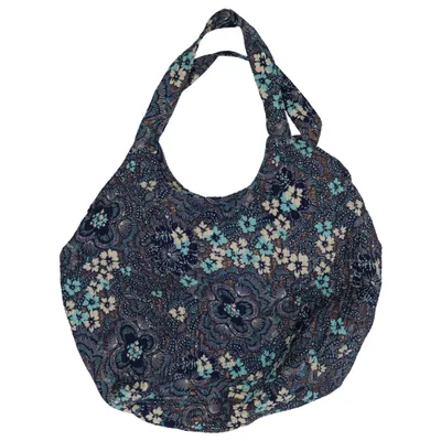 Tygpåse (Blå, Flerfärgad) från Boho Style Silke, Viskos