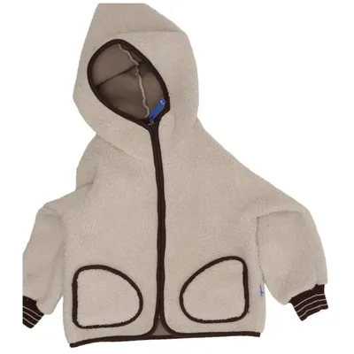 Fleece jas (Wit, Bruin) van Finkid Polyester