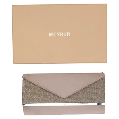 Clutchtaske (Beige) fra Menbur