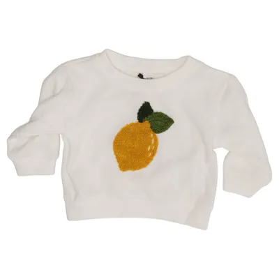 Sweatshirt (Weiß) von Baby Baby Baumwolle, Polyester