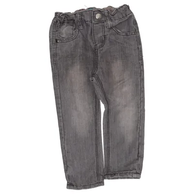 Jean (Gris) de Little Rebel Coton, Polyester
