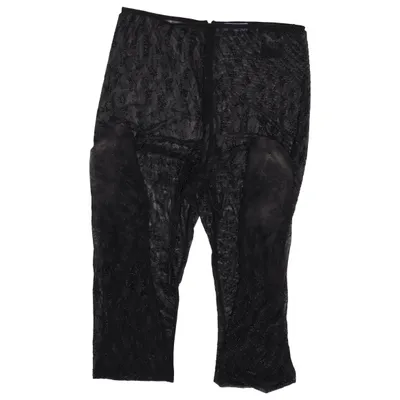 Tights (Black) from Mugler x H&M Polyamide, Elastane