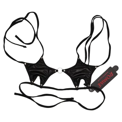 Bralette (Sort) fra Romwe Elastan, Polyester