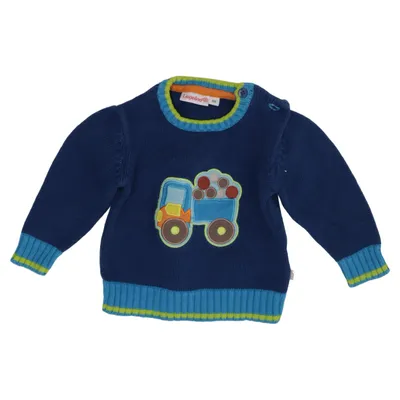 Pull-over (Bleu, Multicolore) de Liegelind Coton