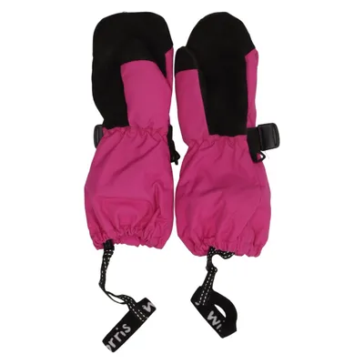 Moufles (Rose, Noir) de Wilma & Morris Polyamide, Polyester