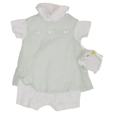 Ensemble (Vert, Blanc) de Sesame Street Coton