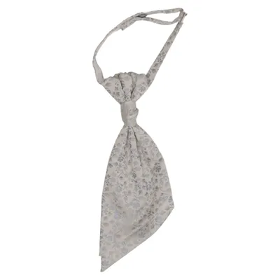 Cravat (Gray, Blue) Polyester