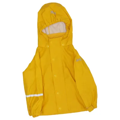 Rain jacket (Yellow) from Caretec Polyester, Polyurethane