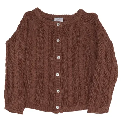 Cardigan (Brun) fra Hust and Claire Bomuld