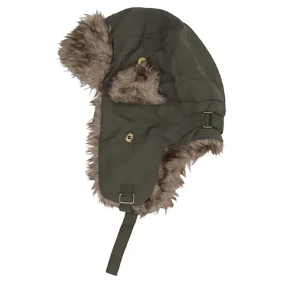 Trapper hat (Green) from Toptex Polyester