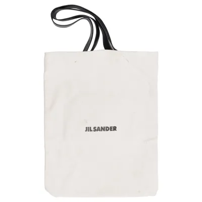 Tygpåse (Beige, Svart) från Jil Sander