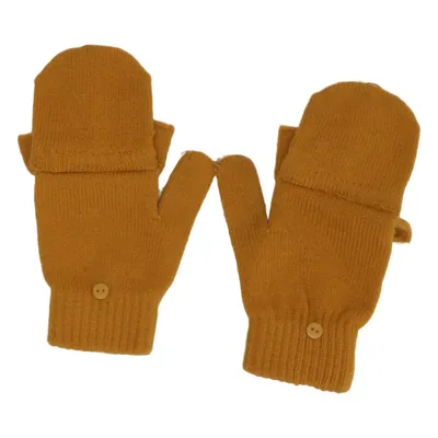 Vingerloze handschoenen (Geel) van Accessories Acryl, Elastaan, Polyester
