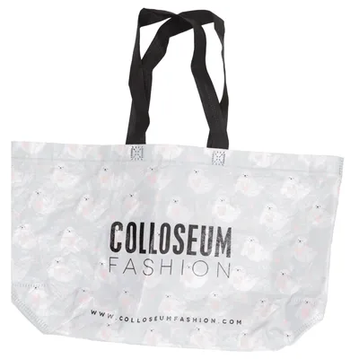 Canvas bag (Gray, Multicolored) from Colosseum