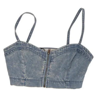 Bustier (Blue) from Bershka Denim Collection