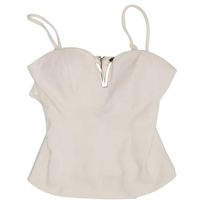 Bustier (Wit) van G by Guess Katoen, Elastaan, Polyester