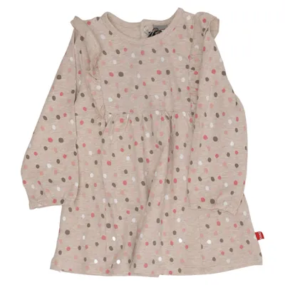 Dress (Beige, Multicolored) from Kanz Cotton, Elastane