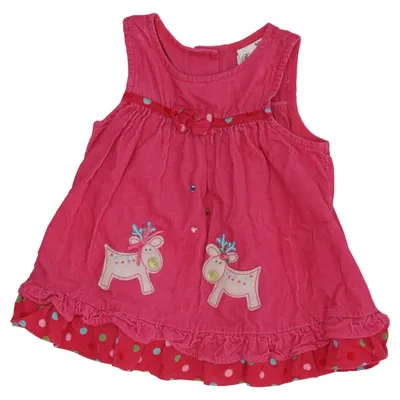 Robe salopette (Rose, Multicolore) de Rare Editions