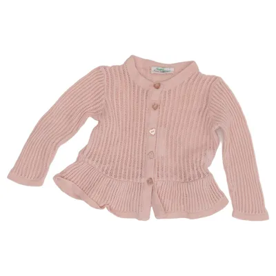 Cardigan (Roze) van Topomini Katoen