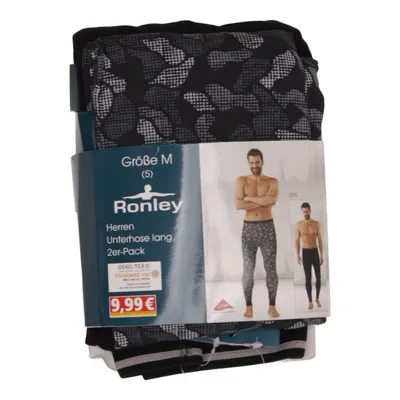 Sous-vêtement (Noir, Gris) de Ronley Coton, Élasthane