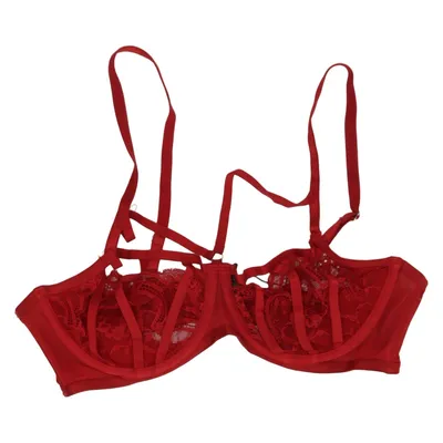 Bra (Red) from Private Collection by Hunkemöller