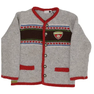 Cardigan (Gray, Red, Multicolored) from Schneiders Acrylic, Cotton, Wool
