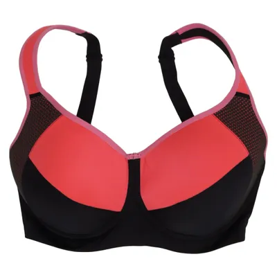 Brassière (Noir, Rouge, Rose) de Iris & lilly Élasthane, Polyester
