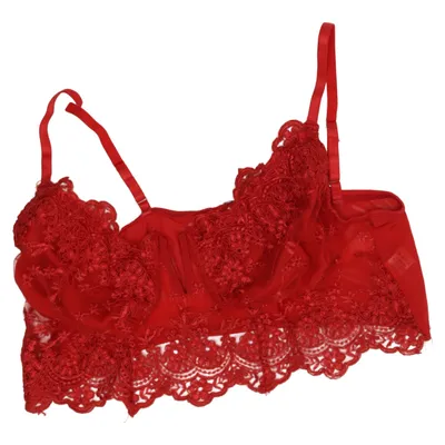 Bralette (Red) from Blâshe Elastane, Polyamide
