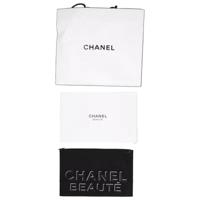 Toilettas (Zwart) van Chanel Beauté Katoen