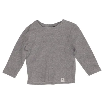 Langærmet t-shirt (Grå) fra Lindex Baby