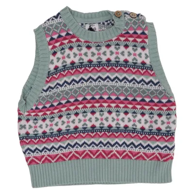 Slipover (Green, Multicolored) from Kite Organic cotton