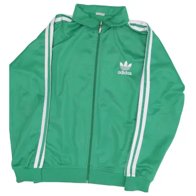 Veste de sport (Vert, Blanc) de Adidas Originals Coton