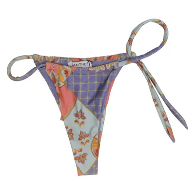 Bikini bottom (Blue, Multicolored) from Janthee Elastane, Polyamide, Polyester