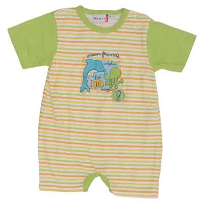 Rompers (White, Green, Yellow) from Berti Cotton