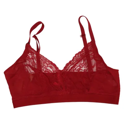 Bralette (Röd) från Spanx Elastan, Polyamid